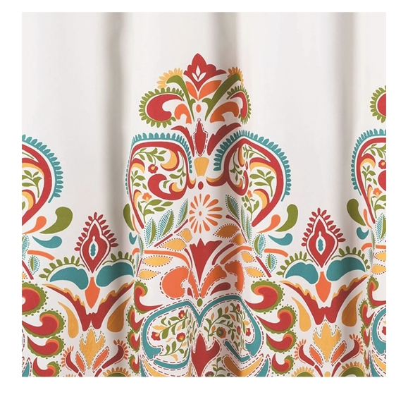 🆕️ Boho Paisley Damask Print Design 72” x 72” - Picture 4 of 6